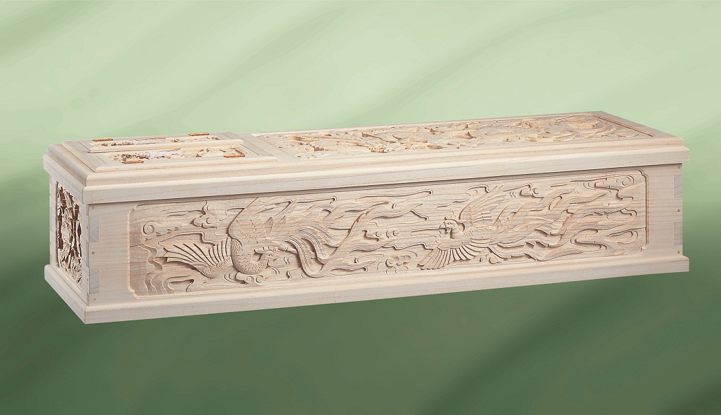 総桐インロー5面彫刻