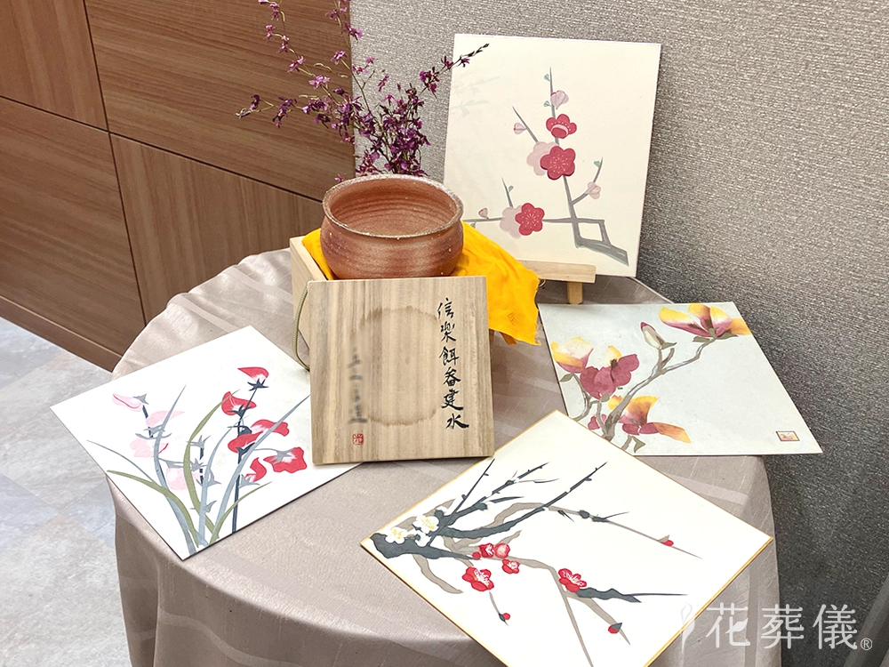 堀ノ内斎場で葬儀を行ったお客様の祭壇写真03