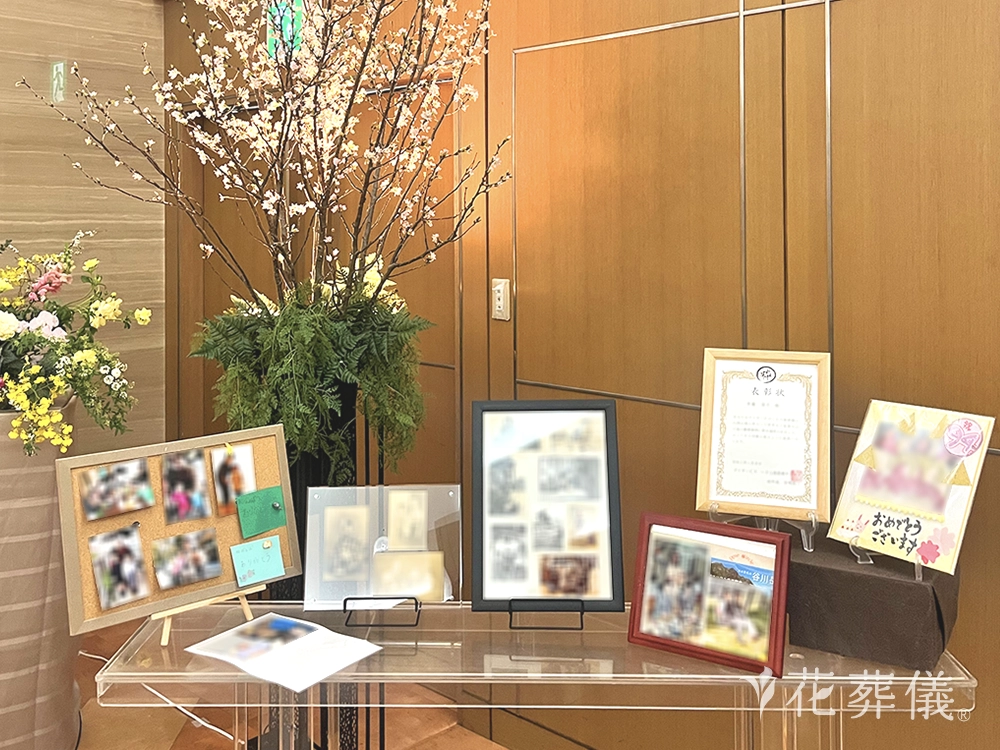 ウイングホール柏斎場で葬儀を行ったお客様の祭壇写真03