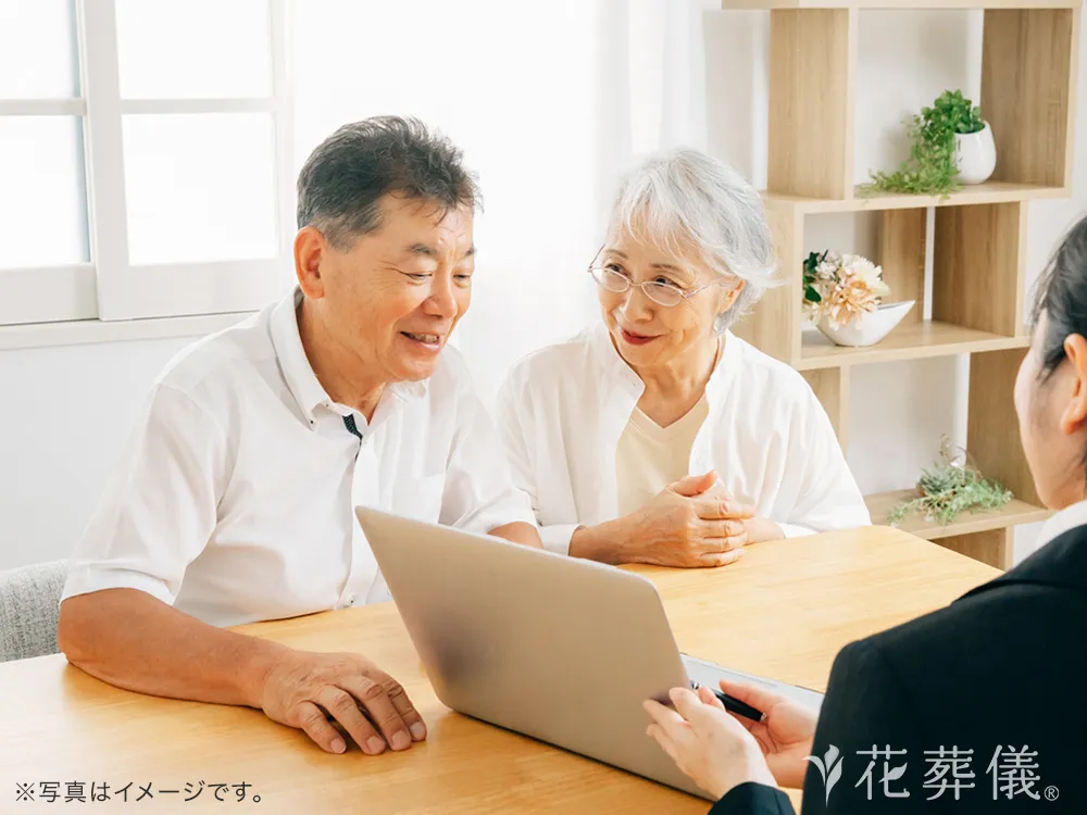 瑞穂斎場で葬儀を行ったお客様の祭壇写真01