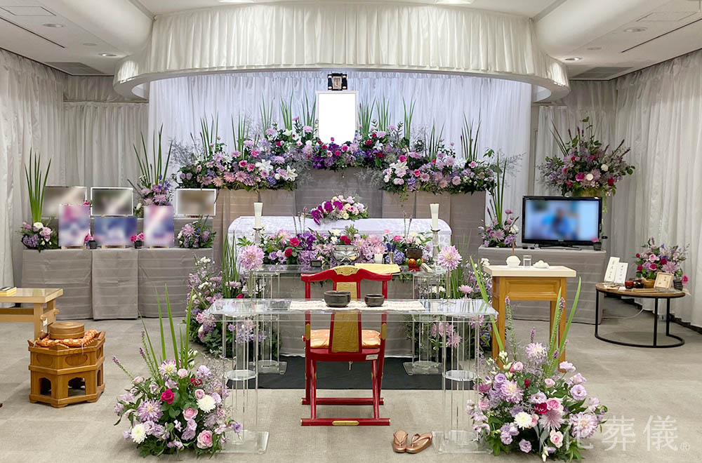 凛との花祭壇